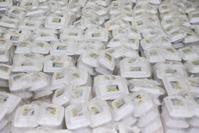 آیین پخت و توزیع ۱۵۰دیگ غذای نذری- مبارکه اصفهان