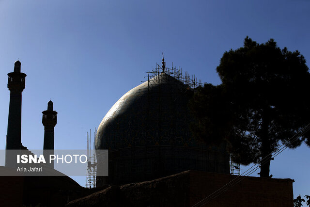 نظارت؛ حلقه‌ مفقوده‌ مرمت گنبد مسجد جامع عباسی