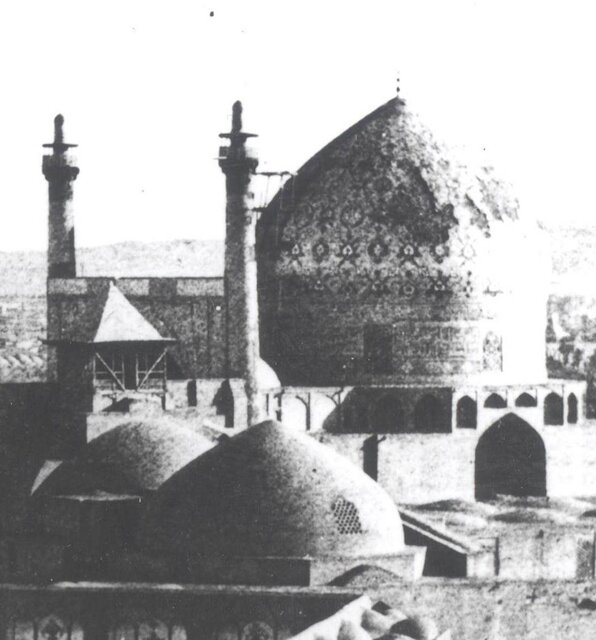 معمای کاشیهای گنبد مسجد جامع عباسی