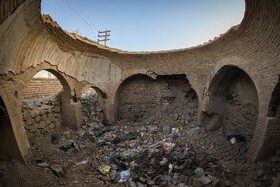 حمام تاریخی احمدآباد در آستانه نابودی