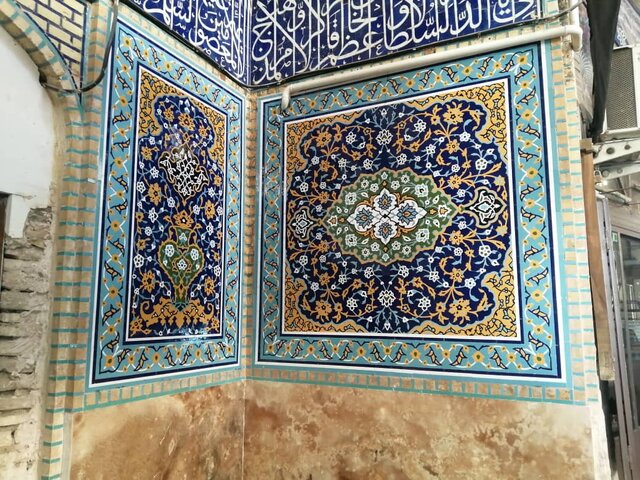 پروژه نوسازی کاشیها به مسجد ساروتقی رسید!
