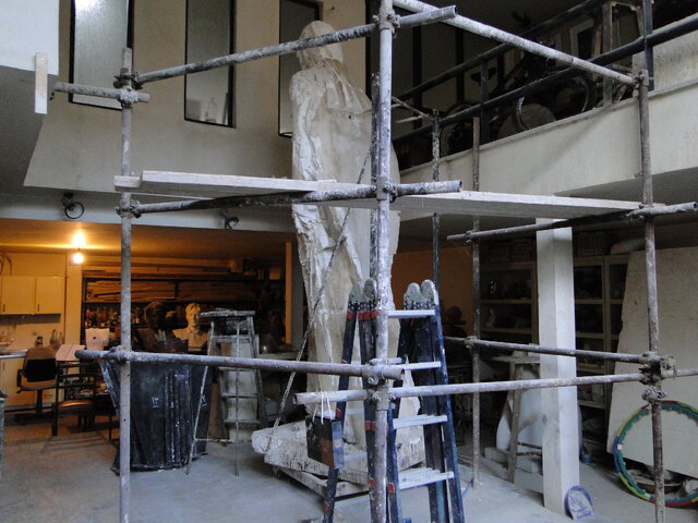 هنرمند، اولین مخاطبِ اثر خود است/ اهمیت مکانیابی در مجسمهسازی