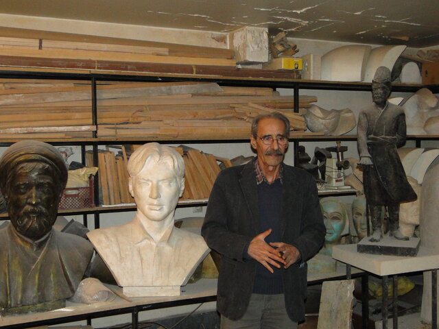 تجربهها و عاشقانههای یک مجسمهساز/ اصفهان شهر سمفونیها و منحنیها  تجربهها و عاشقانههای یک مجسمهساز/ اصفهان شهر سمفونیها و منحنیها