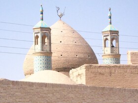 «مسجد جامع محمدآبادِ» جرقویه با معماری بی‌نظیر