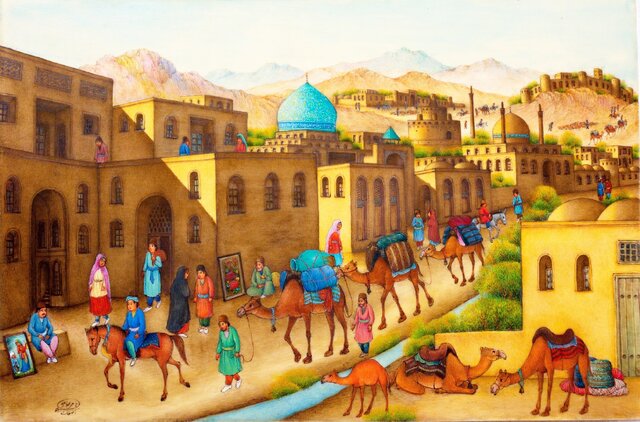 نگارههای عباسی...