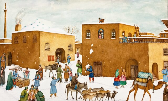 نگارههای عباسی...