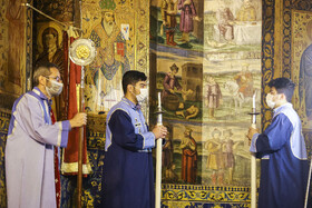 مراسم "تقدس آب و عشای ربانی" در کلیسای بیت اللحم اصفهان