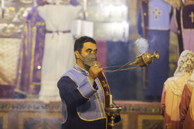 مراسم "تقدس آب و عشای ربانی" در کلیسای بیت الحم اصفهان