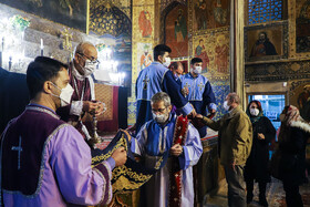 مراسم "تقدس آب و عشای ربانی" در کلیسای بیت اللحم اصفهان