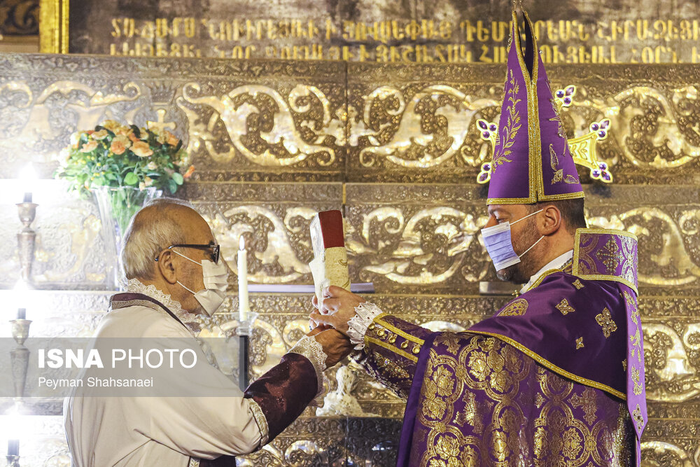 برگزاری مراسم مذهبی میلاد مسیح(ع) در کلیسای بتلِحِم