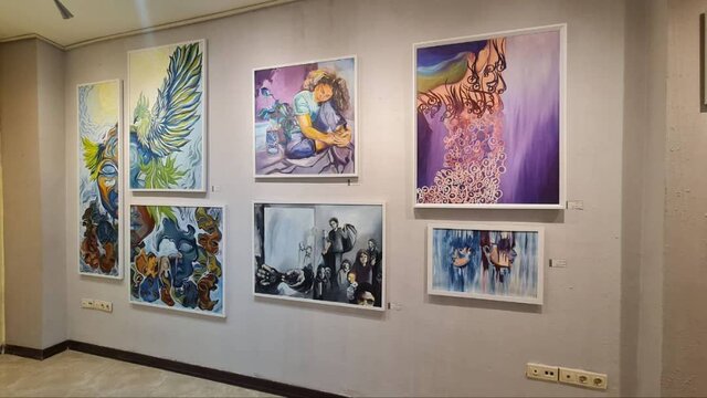 روزنههای امید در نقاشیهای بانوان