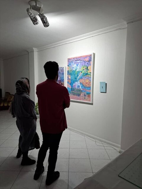 تلفیق نقش و نوا در نمایشگاه نقاشی اِشراف