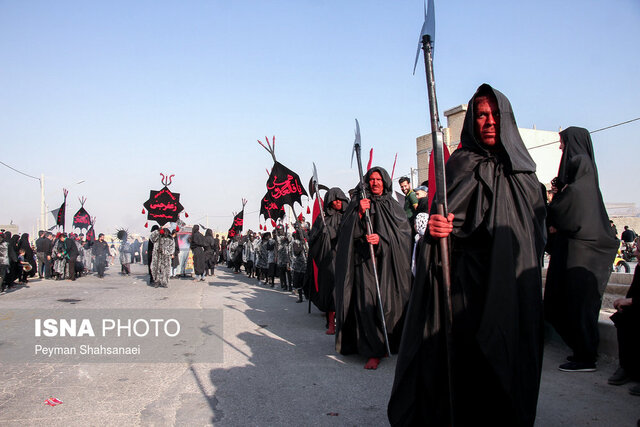 روایتی از کاروان نمادین هشتم محرم خمینیشهر