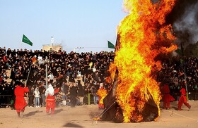 آیین خیمه‌برداری نوش‌آباد روایتی مختصر از کربلا 