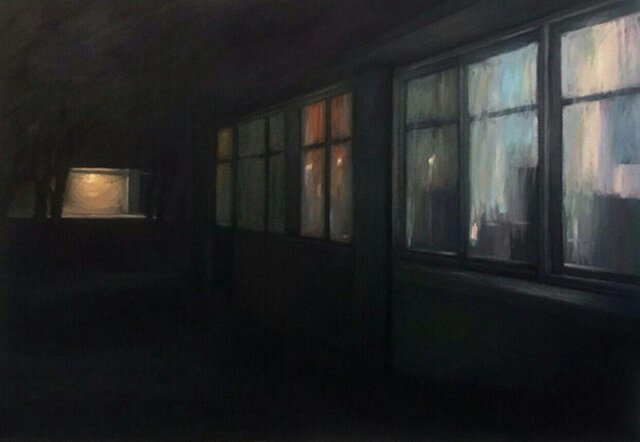 گالری اکنون، میزبان نقاشیهایی با تلفیق نور و سایه