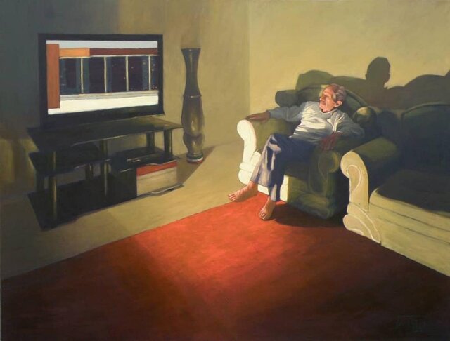 گالری اکنون، میزبان نقاشیهایی با تلفیق نور و سایه