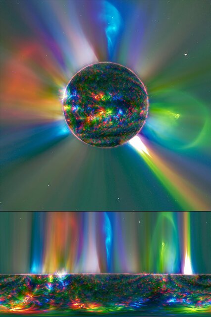 عکس ثبتشده توسط منجم ایرانی، عکس هفته ناسا سوهو شد