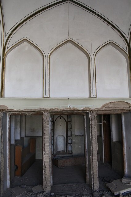 اندرونی خانه خان خوراسگان در معرض تخریب کامل