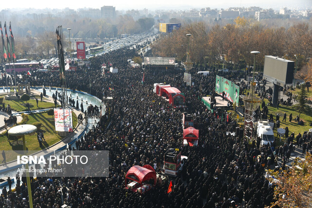 شهر گنبدهای فیروزهای دوباره غرق در نور شهیدان شد