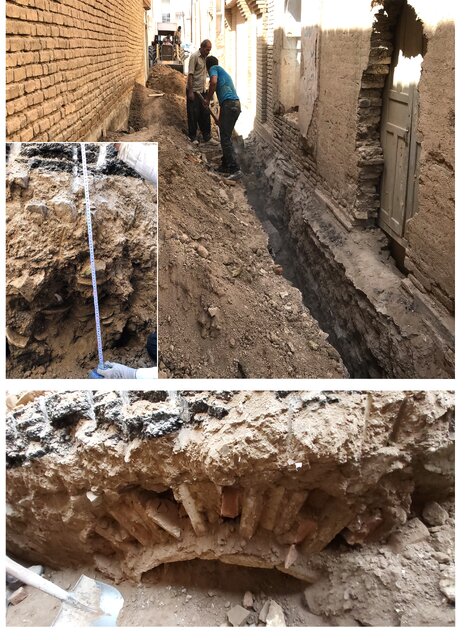 ماجرای کشف بخشی از حصار کهن شهر اصفهان