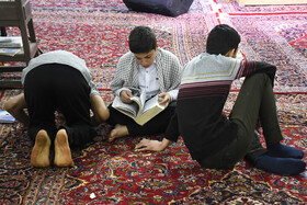 مراسم معنوی اعتکاف در مسجد جامع اصفهان