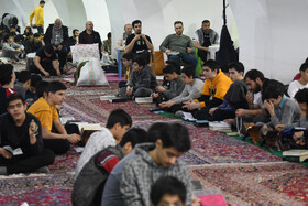 مراسم معنوی اعتکاف در مسجد جامع اصفهان