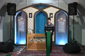 مراسم معنوی اعتکاف در مسجد جامع اصفهان
