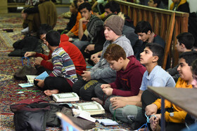 مراسم معنوی اعتکاف در مسجد جامع اصفهان