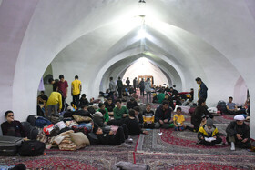 مراسم معنوی اعتکاف در مسجد جامع اصفهان