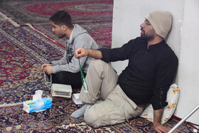 مراسم معنوی اعتکاف در مسجد جامع اصفهان