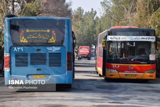 گلایه شهروندان بهارستان از وضع نابسامان اتوبوسرانی