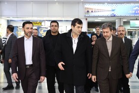 وزیر ورزش‌وجوانان وارد اصفهان شد + فیلم