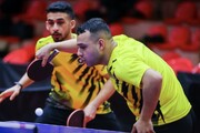 سپاهان با اقتدار راهی فینال لیگ برتر تنیس روی میز شد
