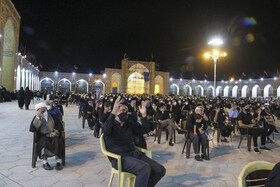 شب عاشورا در مسجد امام کرمان