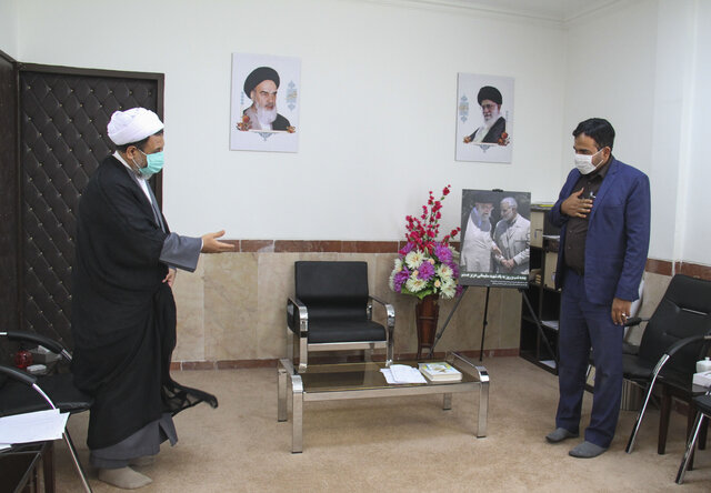 دیدار سرپرست جهاددانشگاهی استان کرمان با نماینده ولی فقیه در استان و امام جمعه کرمان