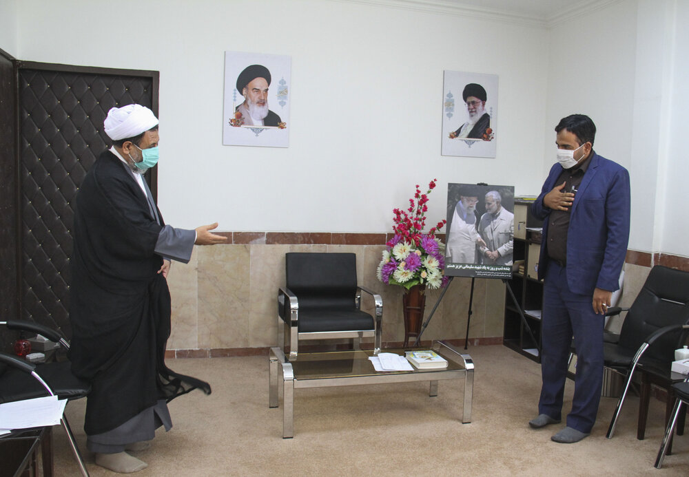 دیدار سرپرست جهاددانشگاهی استان کرمان با نماینده ولی فقیه در استان و امام جمعه کرمان