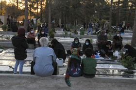 آرامستان کرمان در شرایط کرونایی