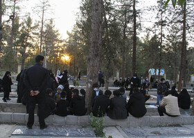 آرامستان کرمان در شرایط کرونایی