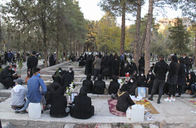 آرامستان کرمان در شرایط کرونایی