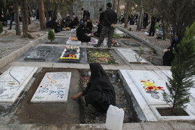 آرامستان کرمان در شرایط کرونایی