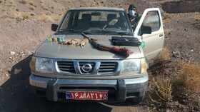 دستگیری شکارچیان پرندگان وحشی در رفسنجان