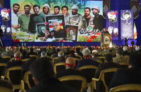 گردهمایی «یاران حاج قاسم» به مناسبت گرامیداشت اولین سالگرد شهادت سپهبد سلیمانی - کرمان