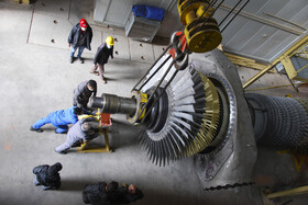 تعمیرات اساسی واحدهای نیروگاه شهید سلیمانی کرمان 