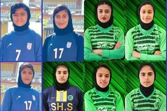 راه یابی ۸ دانش آموز دختر سیرجانی به تیم ملی فوتبال نوجوانان و جوانان