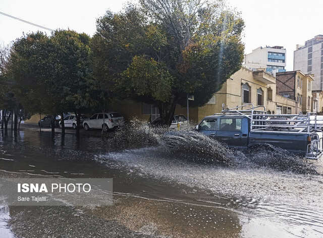 آبگرفتگی معابرشهرکرمان 