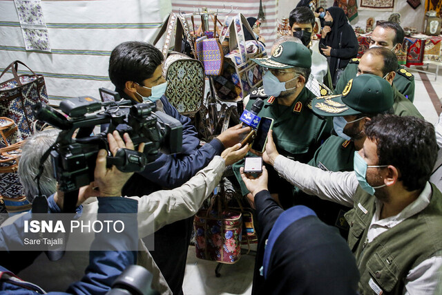 برپایی نمایشگاه اقتصادمقاومتی و صنایع تبدیلی بسیج سازندگی استان کرمان