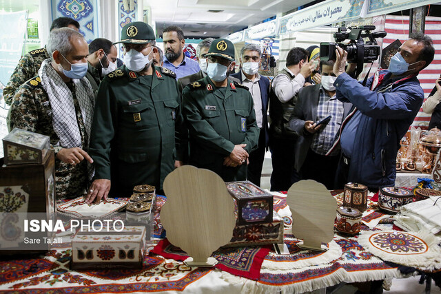 برپایی نمایشگاه اقتصادمقاومتی و صنایع تبدیلی بسیج سازندگی استان کرمان