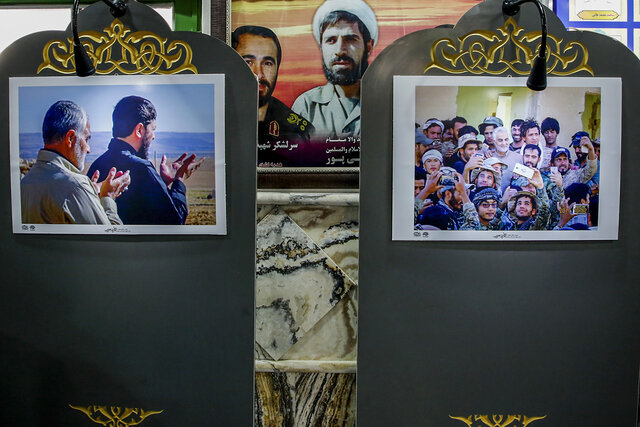 نمایشگاه روایت حبیب - بیت الزهرای شهر کرمان