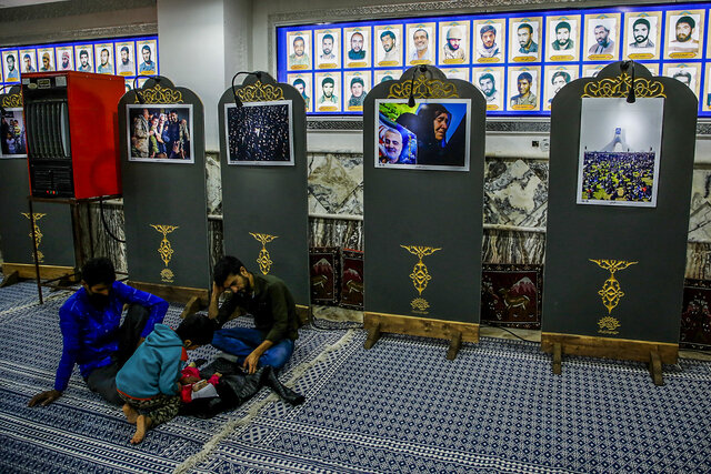 نمایشگاه روایت حبیب - بیت الزهرای شهر کرمان