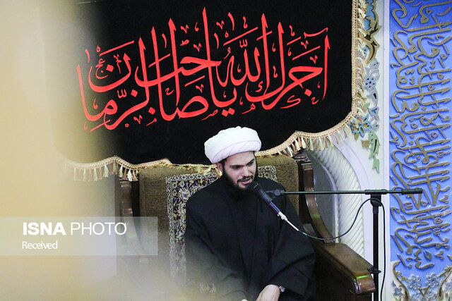 عزای مادر پهلو شکسته در منزل شهید سلیمانی